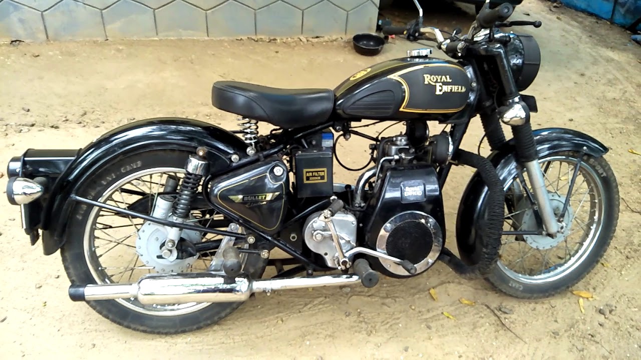 Motocykl z dwusuwowym dieslem - Royal Enfield Taurus Diesel