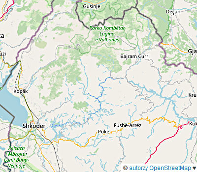 Trasa motocyklowa - W góry do Valbona - Albania