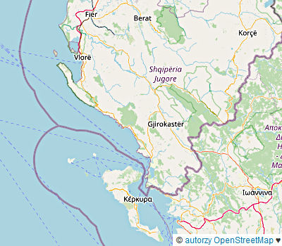 Trasa motocyklowa - Wzdłuż rzeki Vjosa - Albania